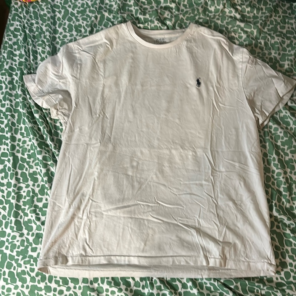 Simple White Polo Shirt